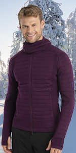 IceBreaker Men's ZoneKnit™ Merino Explore Long Sleeve Zip Hoodie