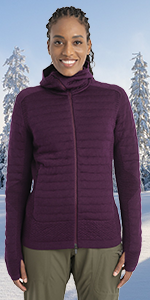 Icebreaker Women's ZoneKnit™ Merino Zip Hoodie