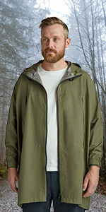 Tilley Men's Packable Hooded Poncho