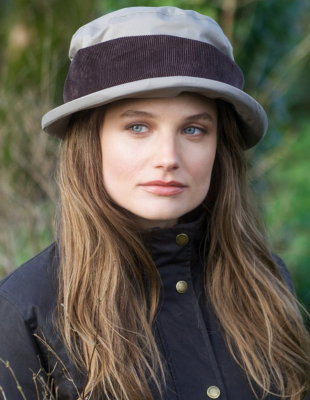 Weavers Of Ireland Women's Waterproof Hat - Chinchilla